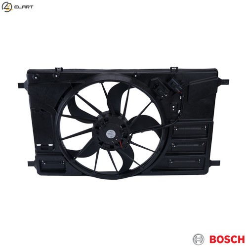 Electric motor radiator fan - fan, 0