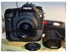 Pentax K20D DSLR with Battery Grip & SMC DA 18-55mm f3.5/5.6 AL II