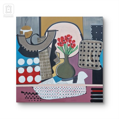Large abstract acrylic - large,