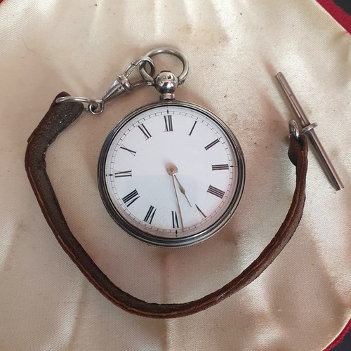 Antique pocket watch silver - antique,