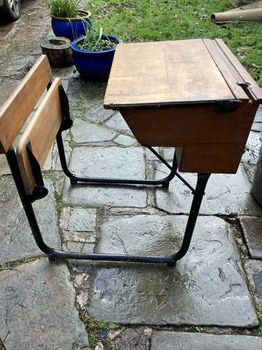 Old wooden double vintage - wooden,