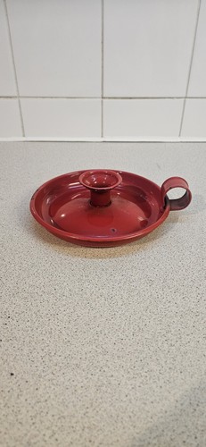 Vintage red enamel - vintage,