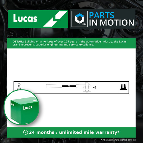 Leads ignition cables set - leads,
