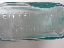 Antique Fosterclark's Eiffel Tower Fruit Juices bottle 1890-1900