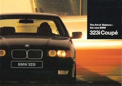 Bmw 323i coupe e36 1995 - e36, uk