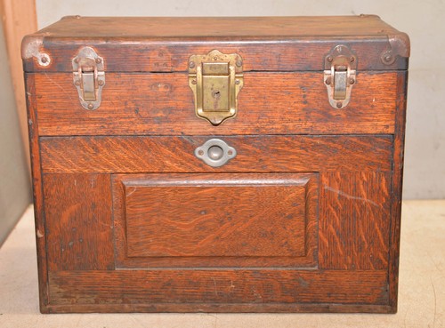 Rare antique oak drawer - rare,