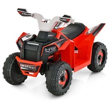 Kids Ride on Car 6V Battery Powered ATV 4 Wheeler Quad Toy Electric Vehicle