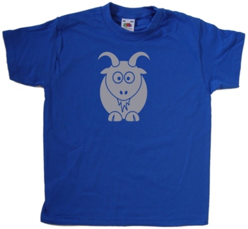 Cartoon goat kids shirt - goat, t-shirt
