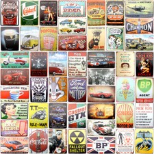 Tin Metal Sign Plaque Bar Pub