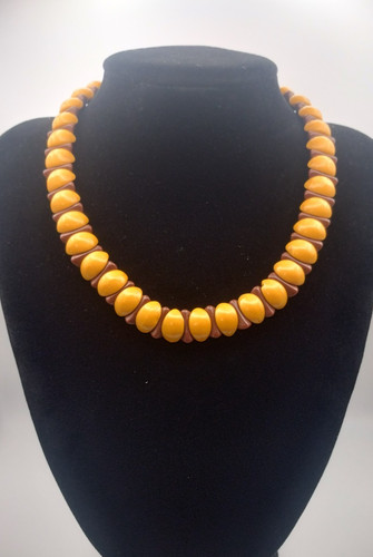 Vintage glass bead - glass, necklace