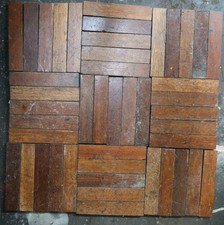 Hardwood Parquet Flooring -1250 Pieces 114.5 X 22.5 x 9mm, ~3.3 m2 reclaimed