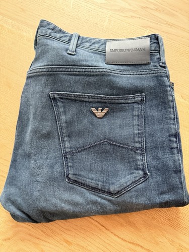 Armani jeans dark blue - blue, with