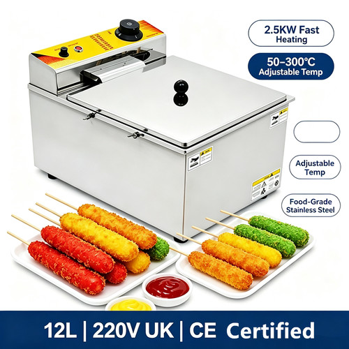12l commercial deep fryer - 12l,
