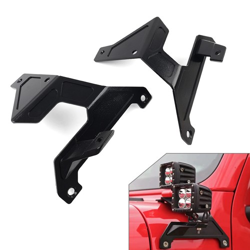 Dual pillar light - a-pillar, mounting