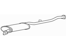 Centre Exhaust Middle Silencer