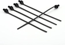 FIT FORD CABLE TIES CAR KIT NYLON ZIP TIE WRAPS PUSH CLIP FASTENER BUNDLE WIRE