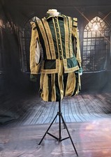 Tudor costume with pumpkin