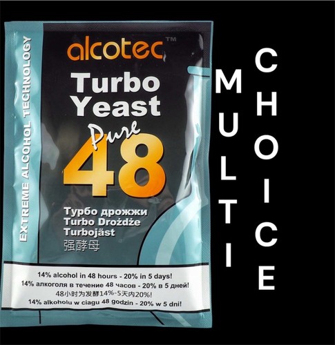 Alcotec pure turbo - 48, yeast