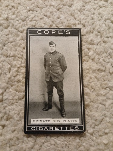 Cope bros cigarette - cigarette, card