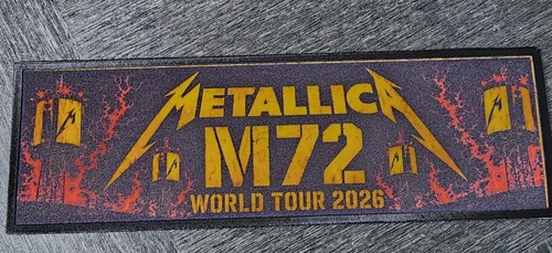 Metallica world tour m72 - metallica,