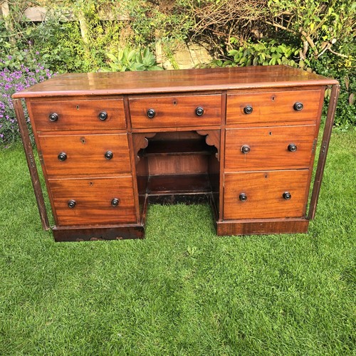 Large antique mahogany - antique,