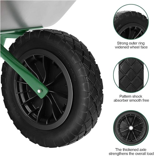 Wheelbarrow wheel inch - pu,