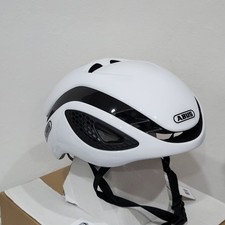 ABUS Gamechanger Racing Bike Helmet Polar Whyte Large 59-62cm BNWT RRP £230