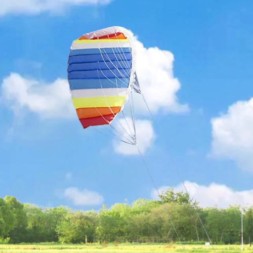 Parachute stunt kite rainbow - kite,