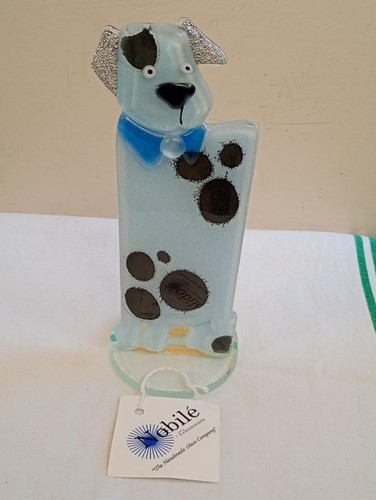 Handmade nobile glass dog - handmade,