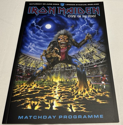 Iron maiden matchday - matchday, programme
