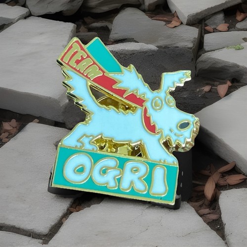 Vintage ogri lapel - lapel, badge