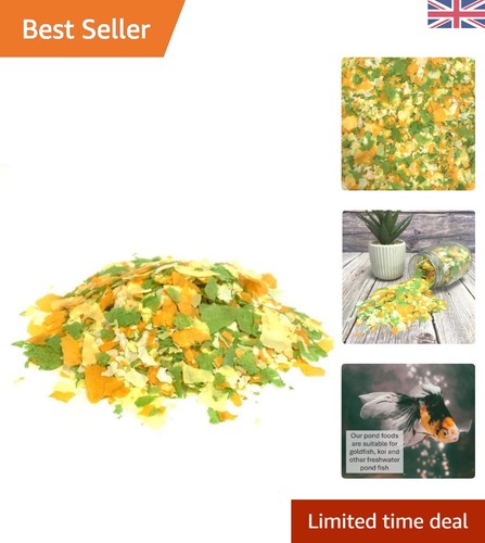 Nutritious pond fish flakes - nutritious,