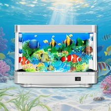 Fake fish tank with moving - fake,