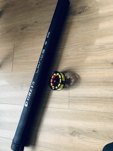 Greys lance 9ft fly rod - fly, and