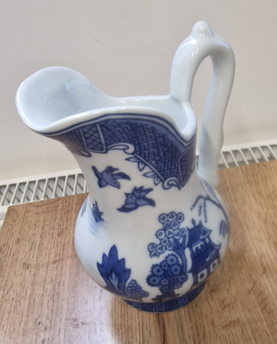 Vintage unbranded blue white - unbranded,