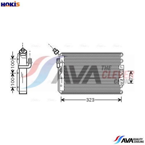 Condenser air conditioning - condenser,