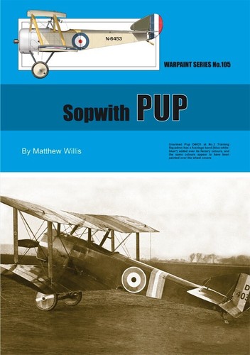 Warpaint 105 sopwith pup - warpaint, no.105