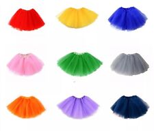 Retro 80s Tutu Skirt Women Girl Fancy Dress Lady Dancewear Hen Party Costume