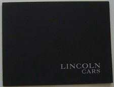 Lincoln Zephyr V12 Saloon 1938-39 Original UK Market Brochure No. V.5141