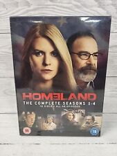Homeland - Series 1-4 - Complete DVD Box Set 2015. New & Sealed.PW