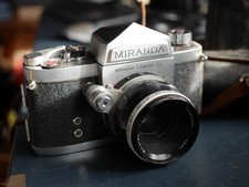 Miranda DR camera co & Miranda 50mm f1.9 lens early