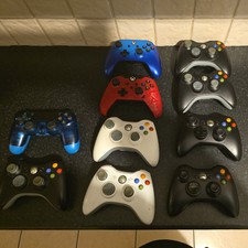 Xbox 360 one/s ps4 Controller Job Lot X10 - SPARES & REPAIRS no way to test