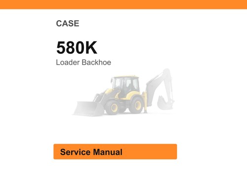 Case 580k loader backhoe - 580k,