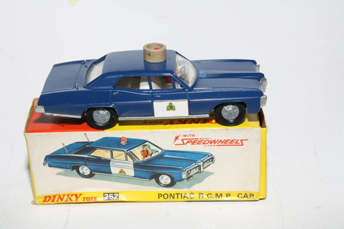 Dinky 252 pontiac p - pontiac, r.c.m.p