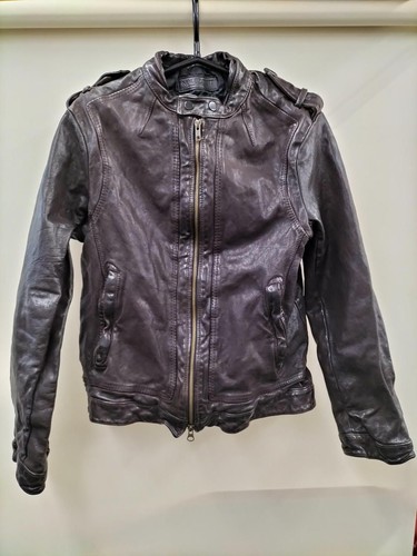 Neil barrett leather jacket - barrett,