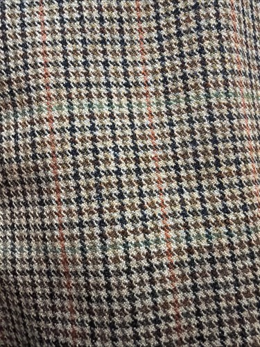 Wool tweed plaid - wool,