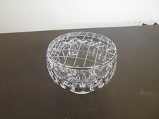 Vintage Cut Glass Rose Bowl