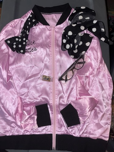 Grease pink ladies - grease, satin