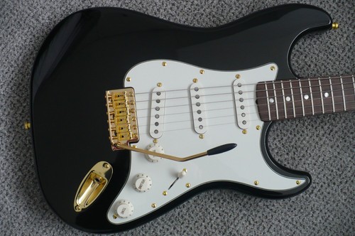 Stratocaster black fender - stratocaster.,