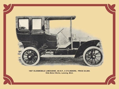 1907 oldsmobile limousine - 1907, of